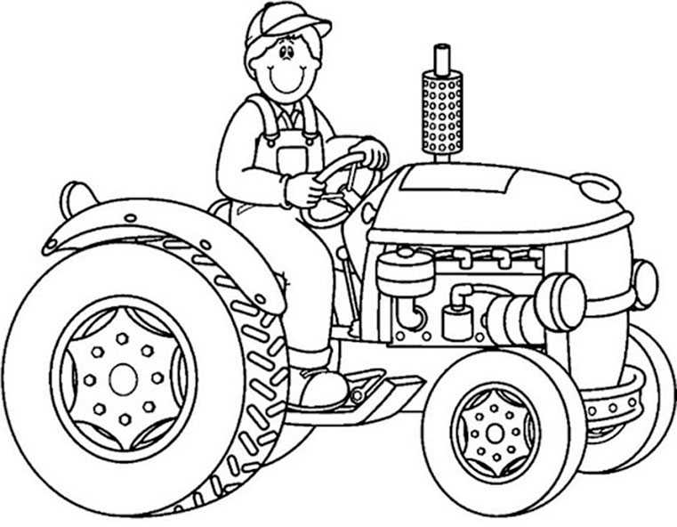 traktor 7  ausmalbilder zum ausdrucken
