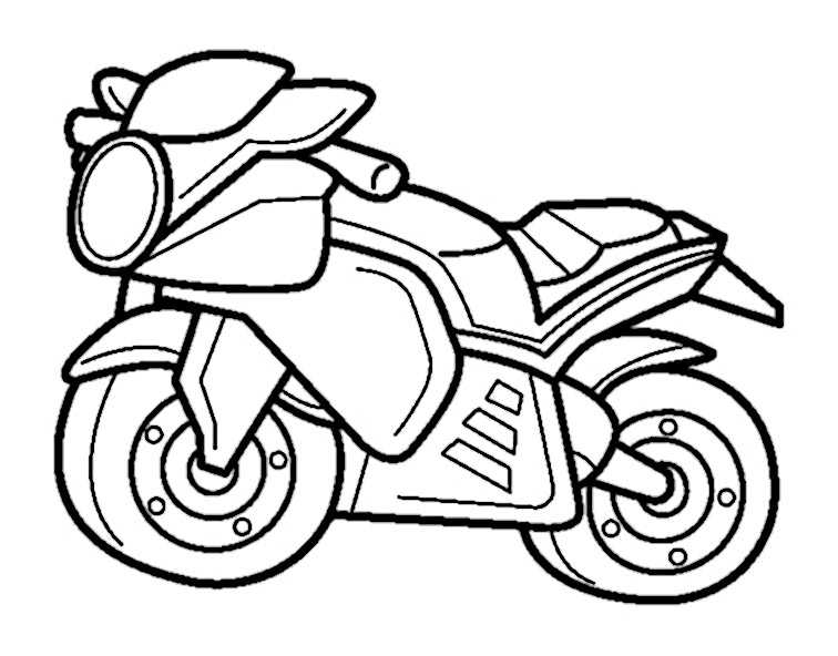ausmalbilder Motorrad (3)